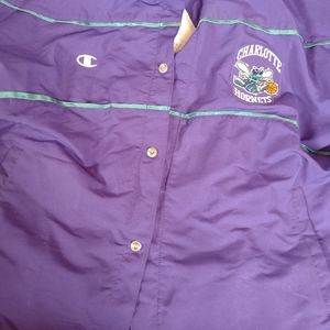 Old school Charlotte Hornets jacket